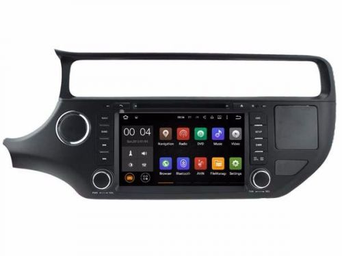 8&#034; android 5.1 car dvd player stereo radio gps for kia rio iii 2015 2016 3g