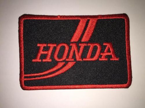 Retro honda iron on car club seat cover hat jacket patch crest