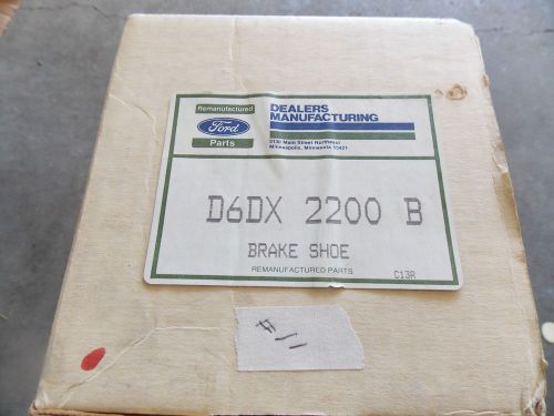 Reman ford brake shoes p/n d6dx2200b