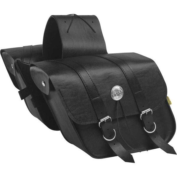 Willie & max deluxe compact slant saddlebag