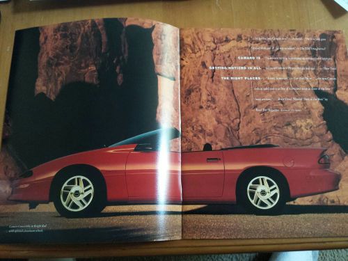 1994 chevrolet camaro catalog