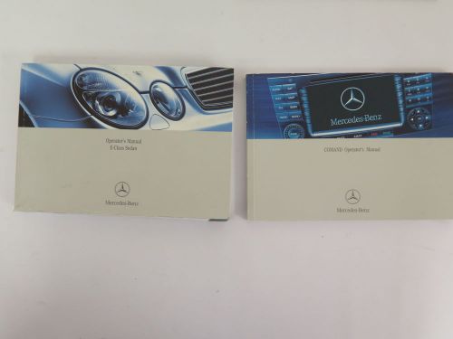 2007 mercedes-benz e-class owners manual book