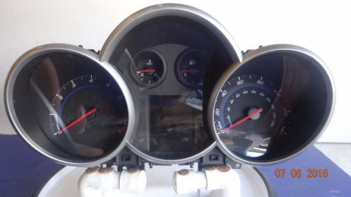 13 14 chevrolet cruze speedometer instrument gague cluster 951293878 26k oem