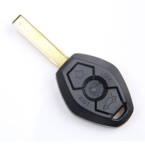 Uncut remote key case keyless entry fob shell for bmw 1 3 5 6 7 series x3 x5 z3