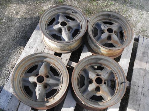 13 x 6  gm ford rally ralley rim rims wheel wheels 13 x 6 set of 4