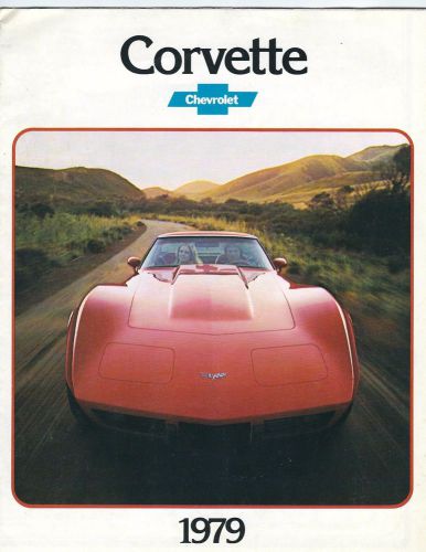 Corvette chevrolet dealer brochure 1979 original/nrmt+