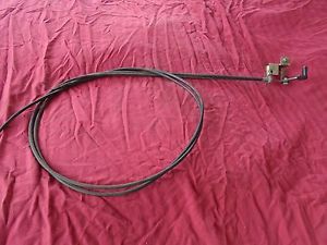 72-74 datsun s30 240z 250z choke cable assembly...nice!