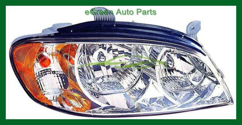 02-04 spectra sedan 4 door head light lamp right passenger