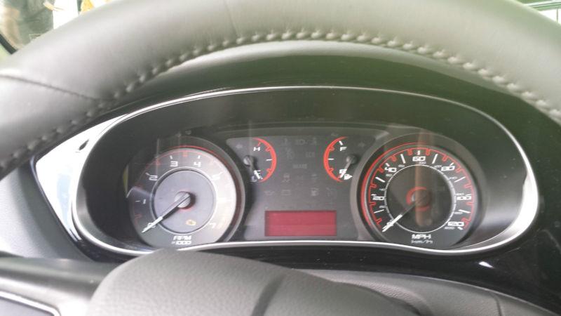 2013 13 dodge dart speedometer around 1500 miles oem