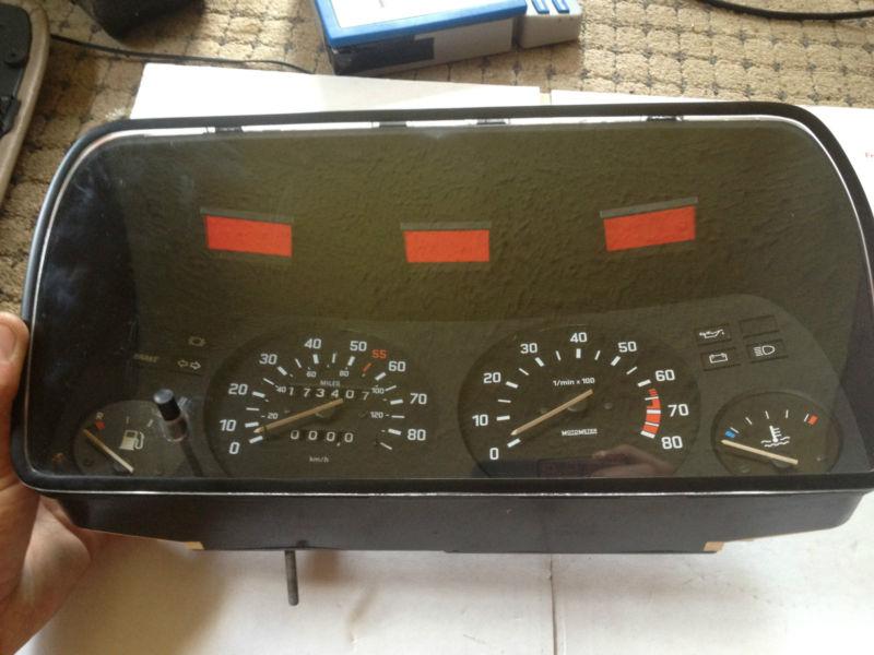 77 78 79 bmw 320i e21 instument gauge speedometer tachometer cluster-tested good