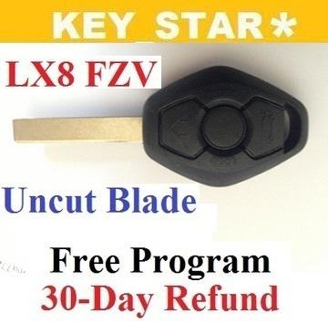 1999 - 2005 uncut bmw 3 5 6 7 m z series key remote fob lx8fzv + free programing