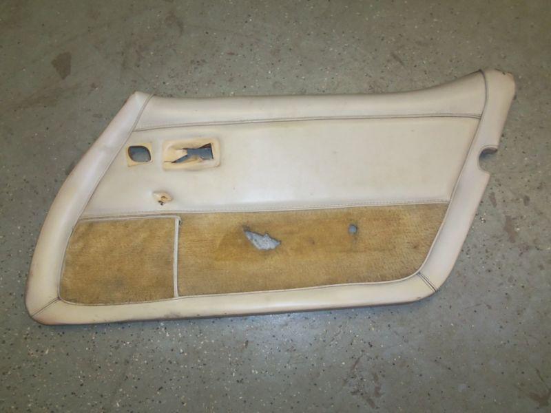 78-82 corvette door pad, passenger side, r