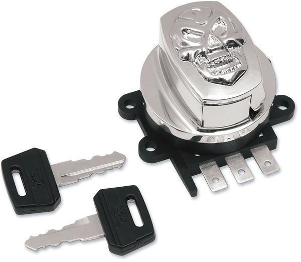 Skull ignition switch harley 1993 - 2013