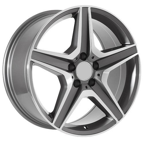 18" audi wheels rims a4 a6 a8 s4 rs4 new gunmetal grey