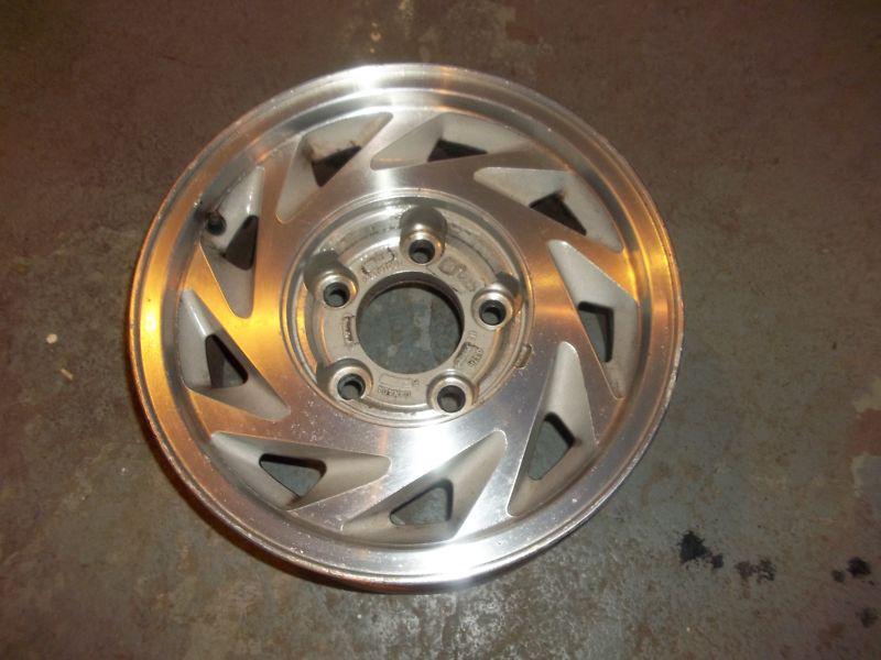 * 15 inch factory alloy rim - ford econoline / club wagon / 1992-2004