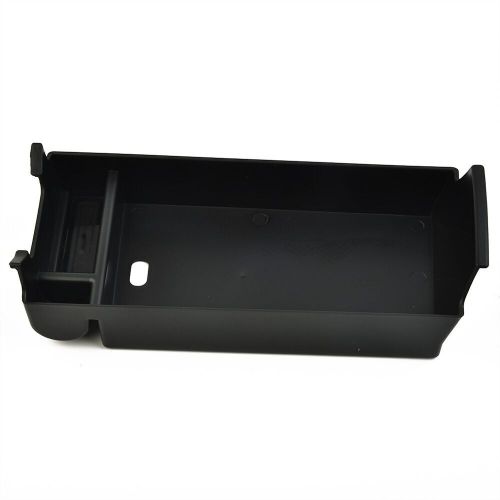 Matte black armrest storage box a-class b-class abs plastic center console