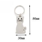 Cat keyring metal keychain coolcar keyring handbag pendant creative gift keyfob