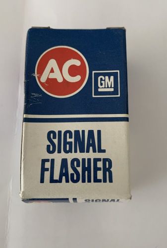 Genuine ac delco/ gm turn signal flasher sf552 heavy duty sf 552 12 volt