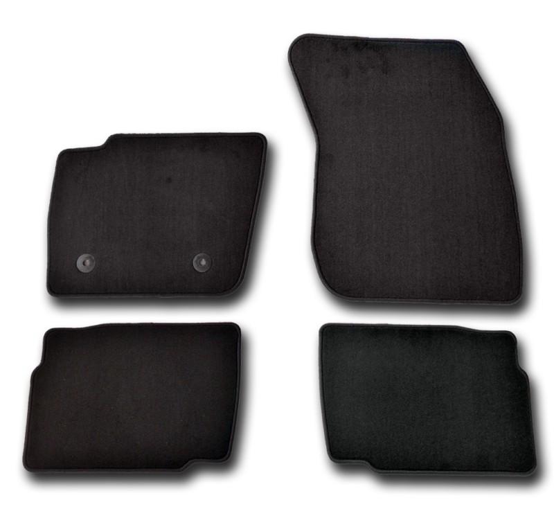 Oem 2013 ford fusion premium carpet floor mats, ebony black - set of 4