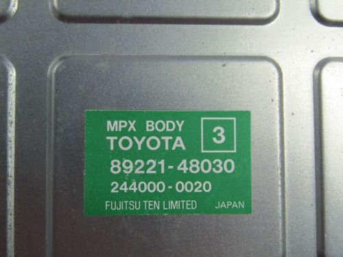 1999-2003 lexus rx300 multiplex network body control module mpx ecm assembly oem