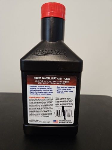 Racing amsoil dominator 2 stroke cycle oil premix 1 quart