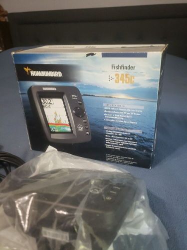 Humminbird fishfinder 345c di 345 new open box