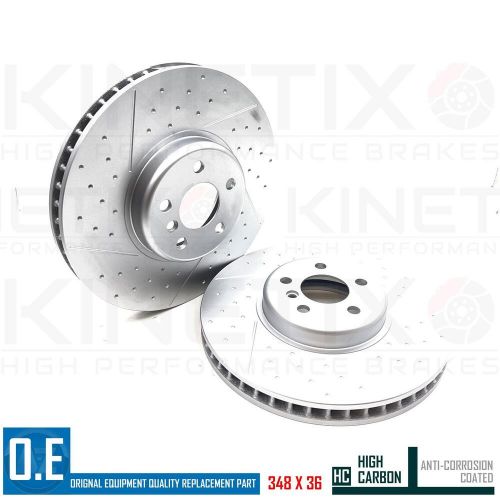 For bmw 730d g11 g12 dimpled grooved front rear brake discs brembo pads sensors