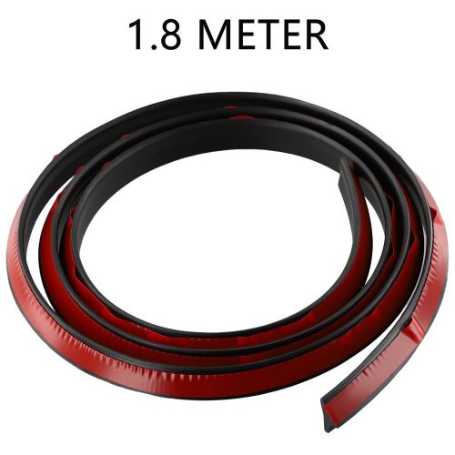 1.8m rubber seal strip trim for car front windshield plastic panel hood spoilers