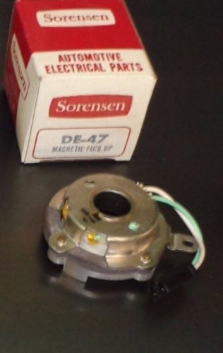 Vintage sorensen distributor magnetic pick-up #de47; fits 1980-82 various g.m.