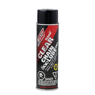 Klotz synthetic lubricants clear chain lube case 16 ounces kl-611