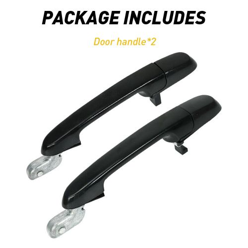 Rear left+right exterior door handles outside for 2006-2011 hyundai accent 06-11