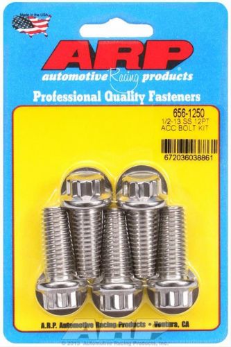 Arp stainless steel bolts 656-1250