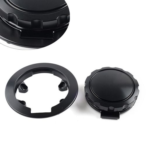 Fuel gas tank cover cap petrol black for bmw r nine t r9t 2014 - 2023