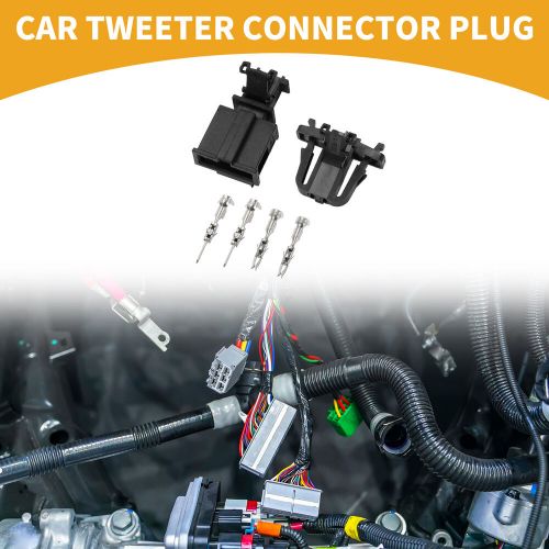 2 pin car tweeter connector plug  for audi no.3b0972702/3b0972712 1 set