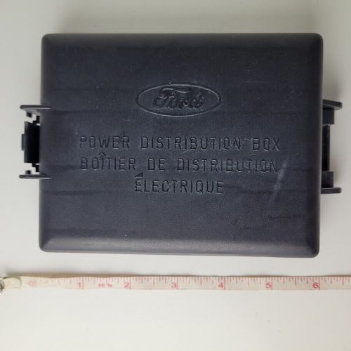 1998-2004 ford mustang under the hood fuse relay box cover lid black oem