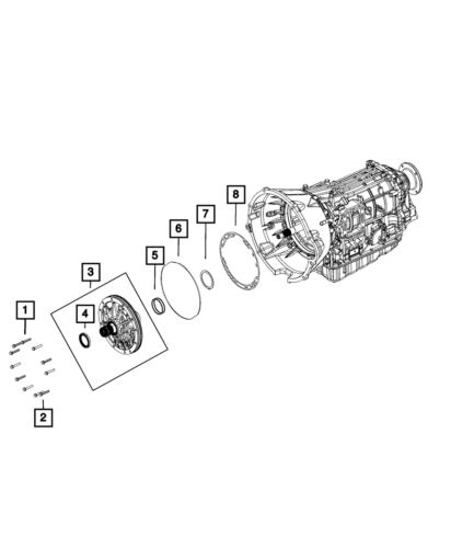 Genuine mopar transmission ring 68244637aa