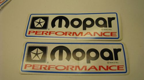 Nos mopar performance contingency decals