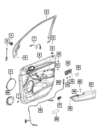 Genuine mopar screw 6509232aa