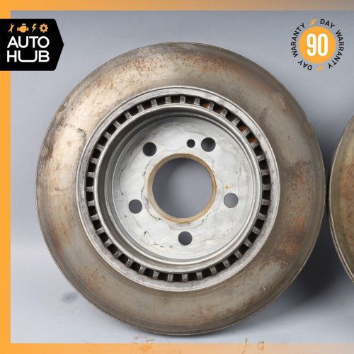 Mercedes w211 e350 cls500 rear brake rotors disc left &amp; right set 2114230912 oem