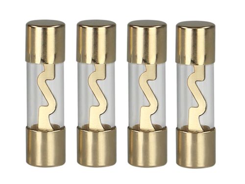 Acv agu fuses 50a, 4-piece, gold - 30.3901-50-