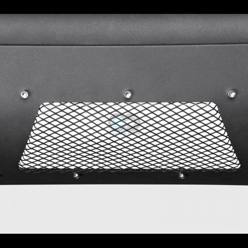 Fits 15-22 colorado/canyon matte black studded mesh bull bar bumper grille guard