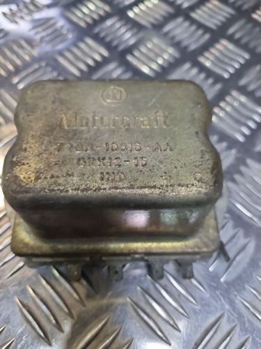 Motorcraft escort voltage regulator