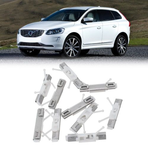 Easy upgrade 10pcs front windshield post trim clip for volvo xc60 2008 2016