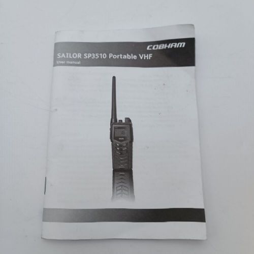 Sailor sp3510 portable vhf software cable communications receiver cobham thrane