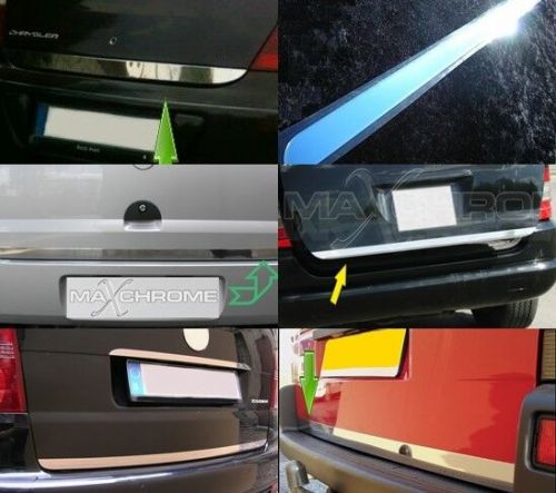 Ford focus hatchback trunk rear strip molding chrome exactly fit year 04-10-