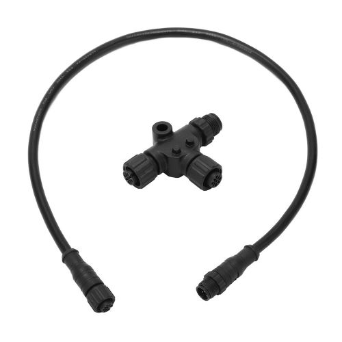 For nmea 2000 drop backbone cable &amp; t‑connector 5-pin m12 0.5m for