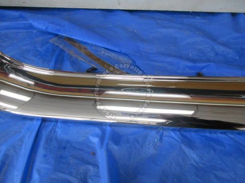 1958-1962 corvette upper grille rechromed nos gm# 3799991 chrome molding