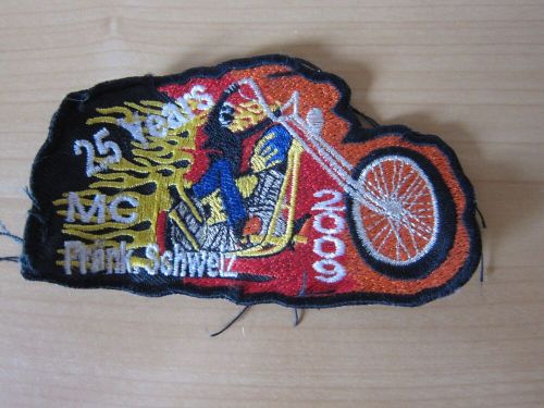 Mc patch frank swiss mc 09 cut rocker motorcycle club patches cut vest-