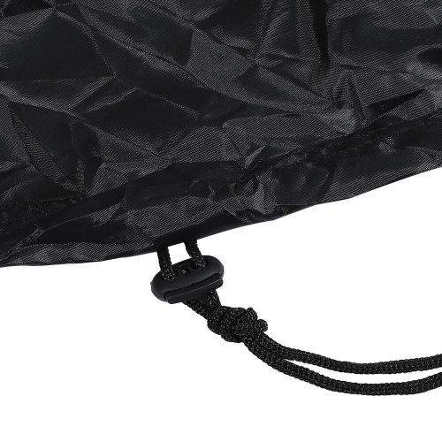 Universal black trailable snowmobile protector cover fits up to 138&#034; pack of 1