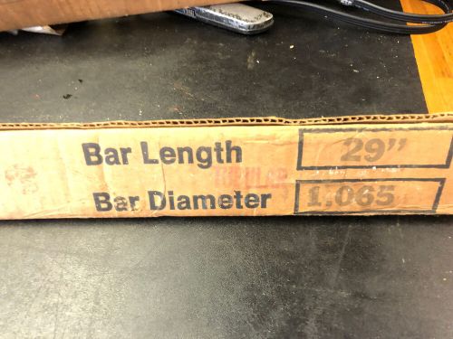 New sander engineering tubular torsion bar, 1.065&#034; diameter x 29&#034;